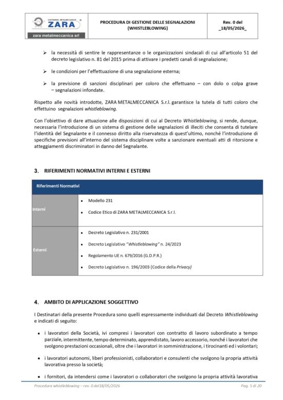  &egrave; certificata WB-005