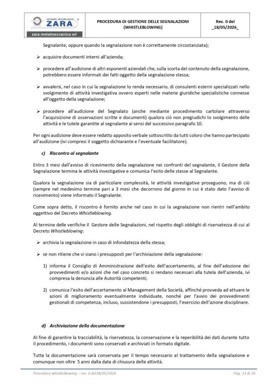  &egrave; certificata WB-013