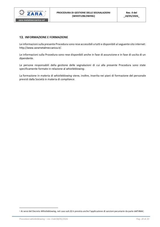 &egrave; certificata WB-020